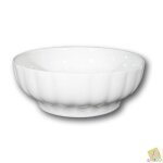 Saladier porcelaine blanche - d 26 cm - napoli