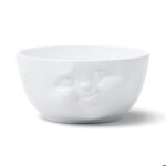Magnifique saladier en porcelaine blanche tassen - r�galade