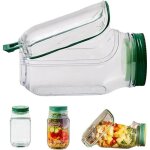 Saladier vertical - bo�te � lunch pour adultes pot salade r�cipient bol int�gr� ingr�dients frais porte ...