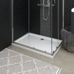 Sale 2026 bacs de douche blanc - receveur de douche avec picots blanc 70x100x4cm abs pro361304125