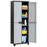 Sale 2026 buffet bahut gris - armoire en plastique 65x45x181cm pro674329900