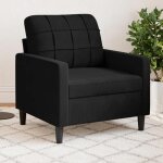 Sale 2026 fauteuil / chaise - sofa noir - fauteuil noir 60cm velours pro891866452