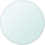 Sale 2026 plateau de table transparent - dessus de table ronde en verre tremp� 800 mm pro623533419