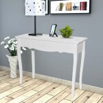 Sale 2026 table � caf� blanche - table de console et coiffeuse blanche pro336946853