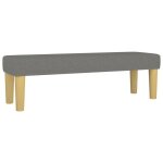 Sale 2026banc entr�e bout de lit - banquette - winwin - gris fonc� 100x30x30cm tissu 4. 9 kg 7468704