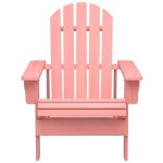 Sale 2026fauteuil patios balcons rose - chaise de jardin - kenneth - adirondack bois de sapin massif ...