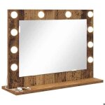 Sale 2026miroir �l�gantdurable marron - miroir de vanit� avec miroir bois ancien 60 x 45 x 18 cm 7. 9 ...