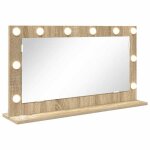 Sale 2026miroir �l�gantdurable marron - miroir de vanit� avec miroir ch�ne sonoma 80 x 45 x 18 cm 9. ...