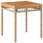 Sale 2026table de jardin / console de jardin - winwin - table salle balcon - m�lange beige 38x38x42cm ...