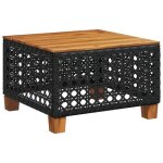 Sale 2026table de jardin / console de jardin - winwin - table salle balcon - noir 55x55x36cm - r�sine ...