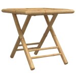 Sale 2026table de jardin / console de jardin - winwin - table salle balcon - pliable 45x45x45cm bambou ...
