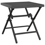 Sale 2026table de jardin / console de jardin - winwin - table salle balcon - pliable anthracite 38x38x38cm ...