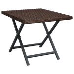Sale 2026table � th� pour ext�rieur / console de jardin - winwin - table pliable marron 45x35x32cm - ...