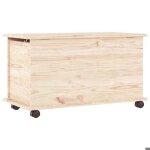 Sale dhiver coffre de rangement - burke - meuble de salon / chmabre - � roulettes alta 73x395x43 cm bois ...