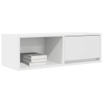 Sale janvier moderne armoires tv - mgh - meubles tv 2 pcs - pour salon - blanc 80x31x255 cm - bois ding�nierie ...