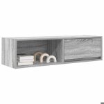 Sale janvier moderne armoires tv - mgh - meubles tv 2 pcs - pour salon - sonoma gris 100x31x255 cm - ...