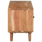 Sale janvier moderne cabinet tv - mgh - meuble tv / hifi - avec rangement - 115x30x39 cm bois dacacia ...