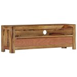 Sale janvier moderne cabinet tv - mgh - meuble tv / hifi - avec rangement - 120x30x40 cm bois de sesham ...