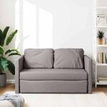 Sales seasoncanap� convertible � 2 places 2 en 1 - sheld - clic - clac / sofa - lit - taupe 112x174x55cm ...