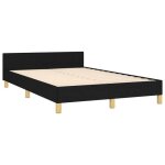Sale springlit 2 places noir - 120x190 cm - lemon� - cadre de lit - sans matelas - noir 120x190 cm tissu ...