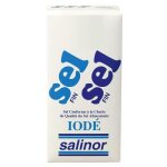 Salinor - tui carton sel fin 1kg - lot de 4
