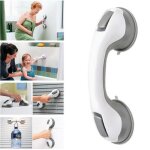 Salle de bain poigne baignoire de scurit / poignee / ventouse de douche pour salle de bain + wc (gris) ...