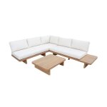 Salon de jardin dangle bois dacacia 5 places