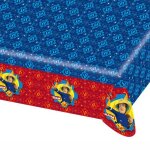 Nappe - amscan - sam le pompier - rectangulaire - 180 x 120 cm - motifs vari�s