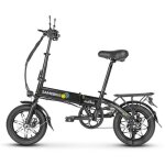 Samebike yinyu14 v�lo electrique 36v 7. 8ah 60km charge maximale: 100kg 14 mini v�lo l�ger pliable - ...