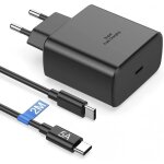 Samsung chargeur rapide usb - c45w5a typ - cc�ble de charge de 2 m�tresapplicable � samsung galaxy s22 ...