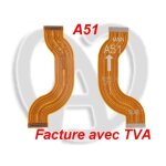 Pour samsung galaxy a51 a515(f) nappe de liaison connexion du connecteur de charge vers la carte mre ...