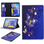 Pour samsung galaxy tab a 10. 5 coque sm - t590 / t595 tablette housse etui antichoc avec support - lz#7 ...