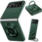 Compatible avec samsung galaxy z flip 4 coque de protection magn�tique fermeture �clairpc mat antichoc ...