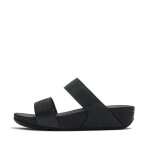 Sandales compens�es femme fitflop lulu shimmerglitz