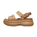 Sandales � scratch crocs soho y strap - marron