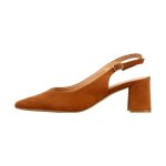 Sandales � talon super mode - camel