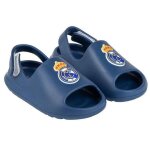 Sandales de piscine - real madrid - enfant - bleu marine - fermeture � scratch - supporters
