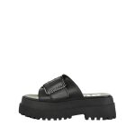 Sandales � talon femme buffalo pluto slide buckle