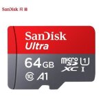 Sandisk ultra carte microsd 64go carte m�moire sd flash de classe 10