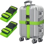 Sangles de bagage réglables avec boucle ceinture elastique valise croisée voyage lanière pour valise ... Sangles de bagage réglables avec boucle ceinture elastique valise croisée voyage lanière pour valise ...