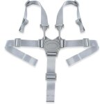 Sangles de chaise haute pour b�b� - grises r�glables - harnais � 5 points - harnais de s�curit� - sangles ...