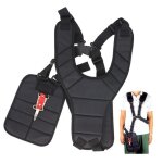 Harnais rglable - sangle double dbroussailleuse - ajustement confortable - outil manuel - couleur blanc ...