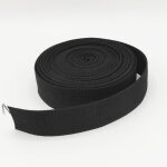 Sangle polypropylène 25mm noir pour sacs à dos main couture anse accessoires lunch bag rouleau de 10 ... Sangle polypropylène 25mm noir pour sacs à dos main couture anse accessoires lunch bag rouleau de 10 ...