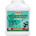 Saniterpen insecticide pdr pyrethre - pour lhabitat et lenvironnement de lanimal - 250 g