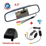 Sans fil universelle ccd cam�ra de recul avec 43 pouces tft lcd miroir moniteur de voiture afficher pour ...