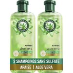 Sans sulfate hydratant 2x250ml aloe vera - apaise hydrate nettoie et nourrit les cheveux tr�s secs - ...