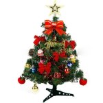 Sapin de noel artificiel de 60 cm arbre de noël avec pied ensemble pour decor ornement table maison Sapin de noel artificiel de 60 cm arbre de noël avec pied ensemble pour decor ornement table maison