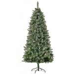 Homcom sapin de noël artificiel aspect enneigé 180h cm 50 pommes de pin 718 branches épines imitation ... Homcom sapin de noël artificiel aspect enneigé 180h cm 50 pommes de pin 718 branches épines imitation ...