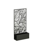 Sapri support pour plantes noir 575x21x118cm