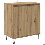 Sarazyj�buffet de cuisine kenneth - enfilade - armoire bas vitrine ch�ne artisanal 60x35x70cm - bois ...
